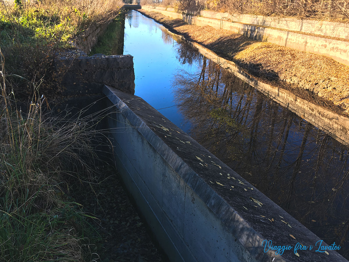 Lavatoio a Faugnacco lungo il canale Ledra - Martignacco